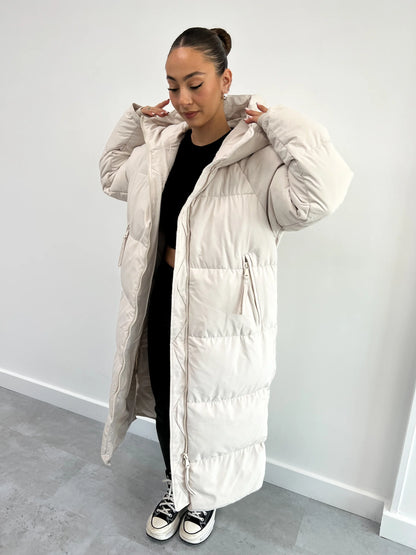 Maya Long Puffer Coat