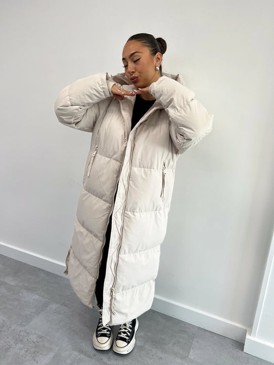 Maya Long Puffer Coat