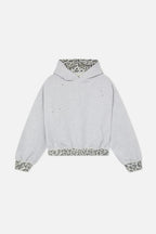 Noah Grey Leopard Hoodie