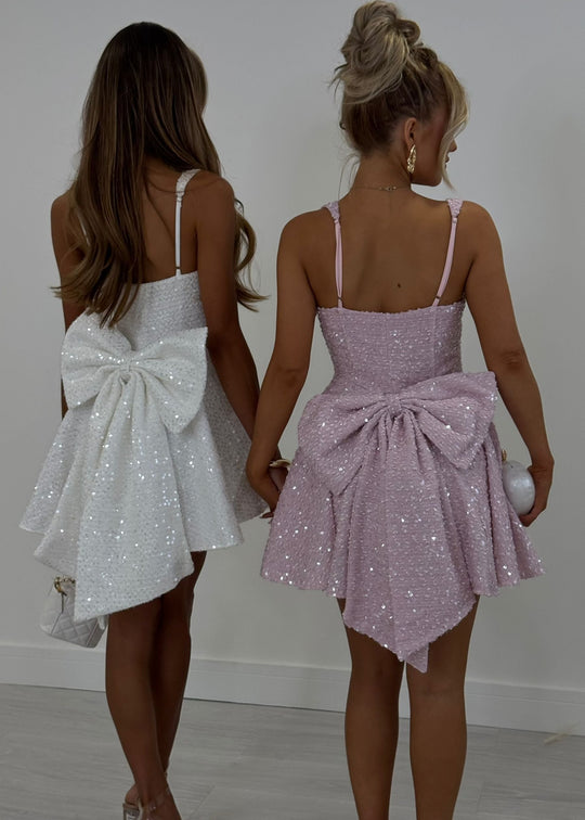 Lisa Bow Mini Dress