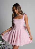 Lisa Bow Mini Dress