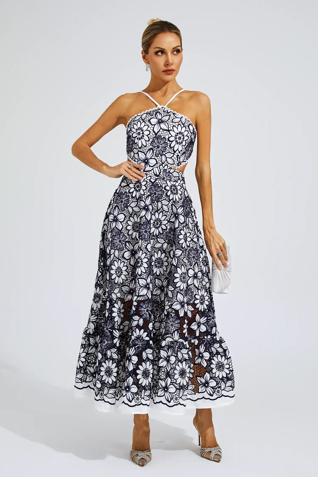 Becca | Refined Halter Dress