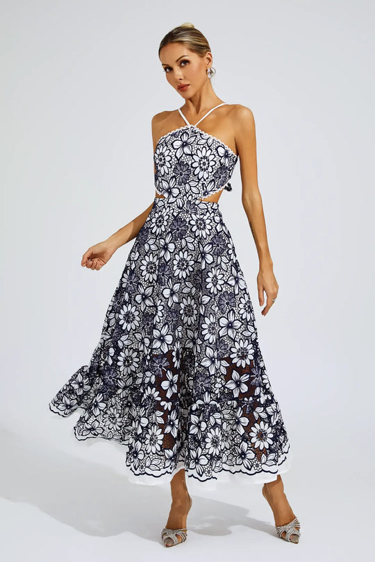 Becca | Refined Halter Dress