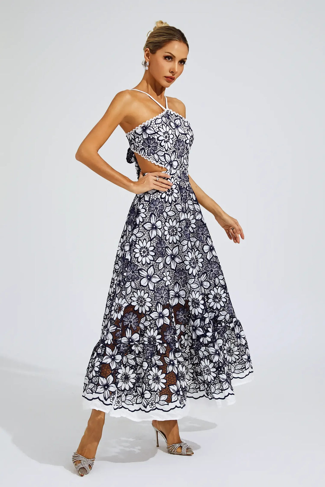 Becca | Refined Halter Dress