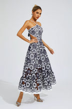 Becca | Refined Halter Dress