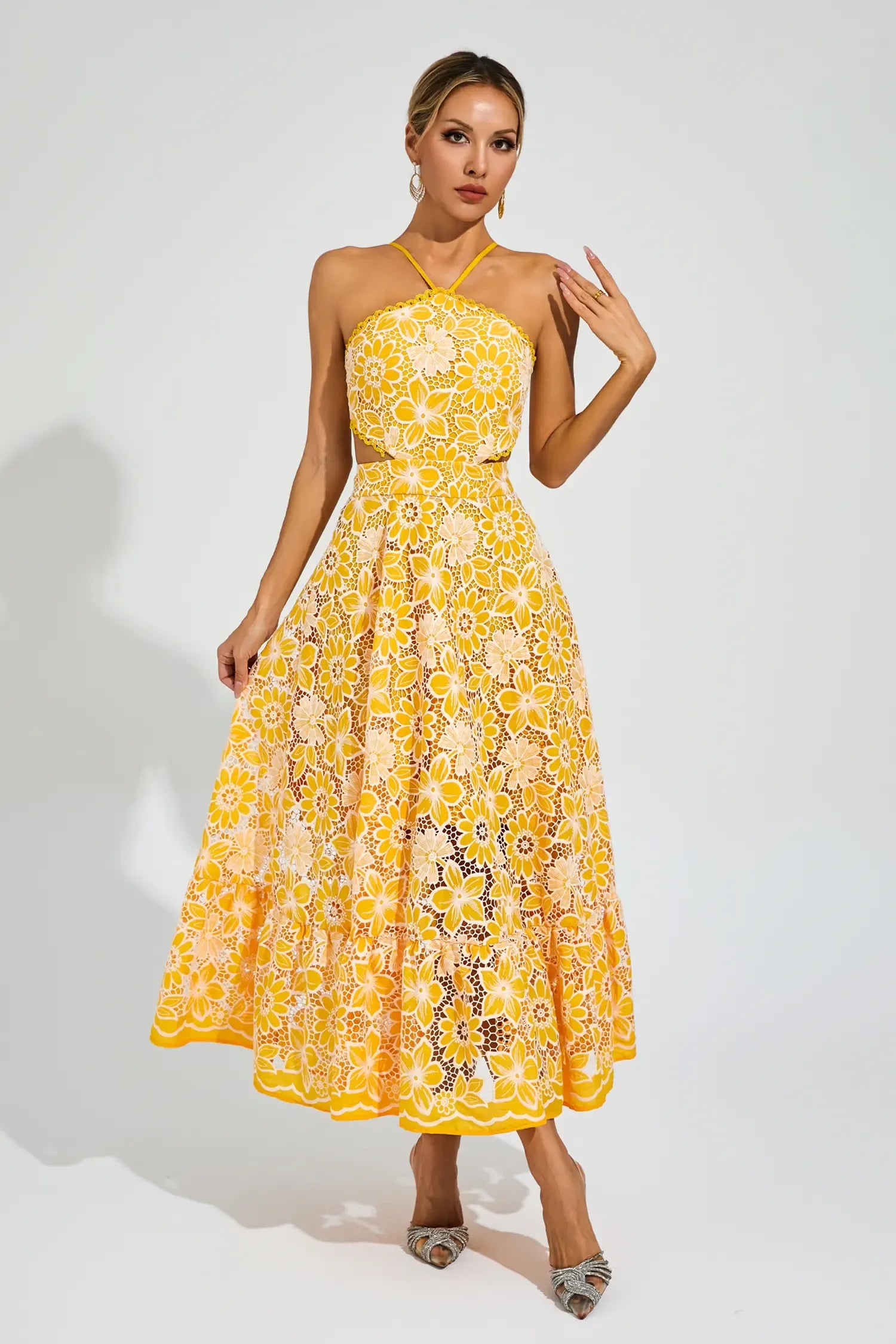 Becca | Refined Halter Dress