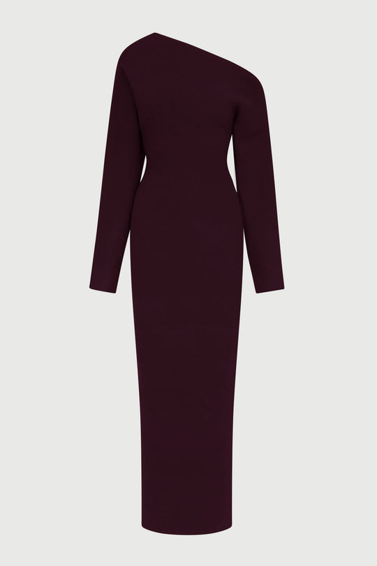 Kimmie Knit Off-Shoulder Sweater Maxi Dress