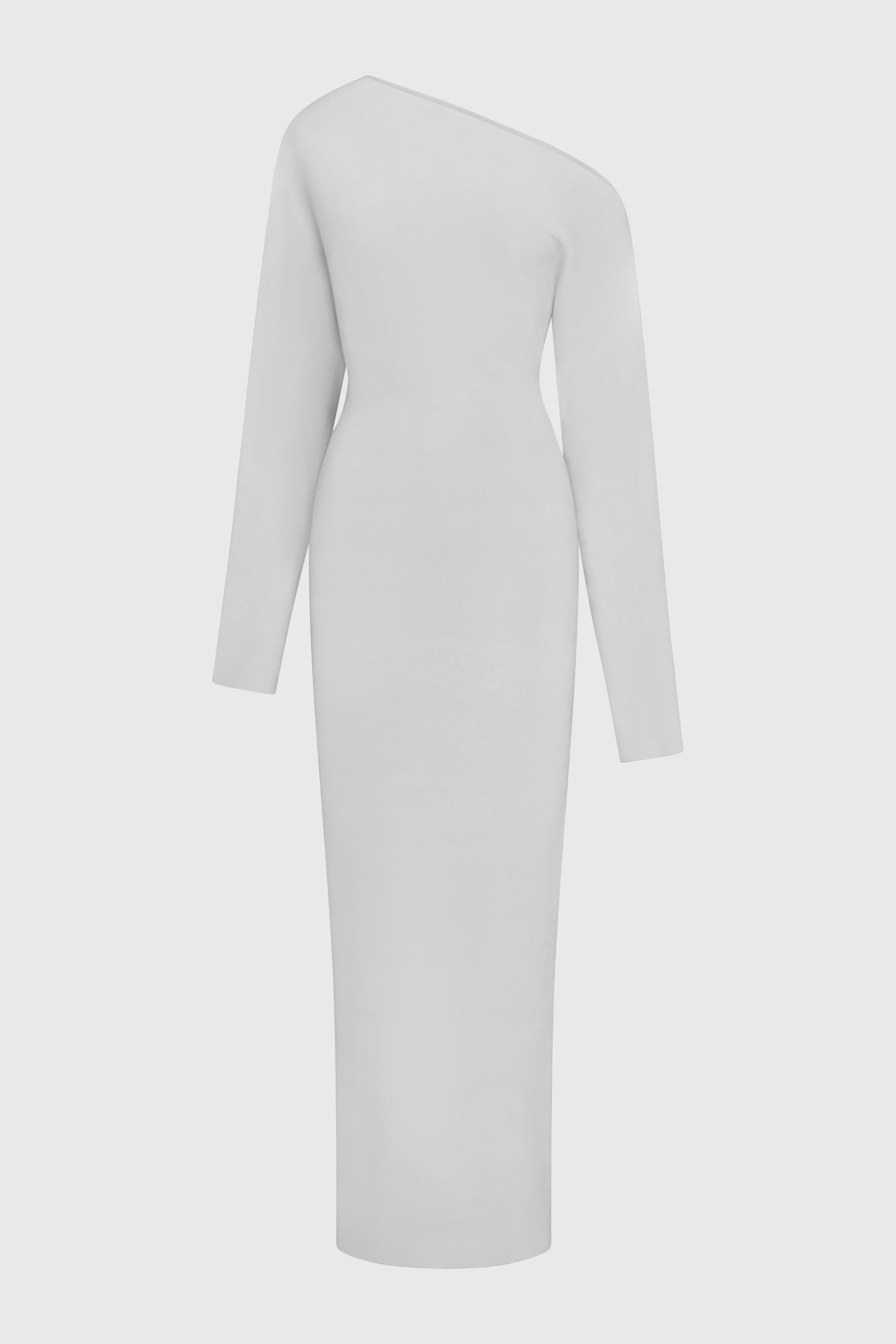 Kimmie Knit Off-Shoulder Sweater Maxi Dress