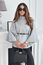 Maria Cape Belt Coat