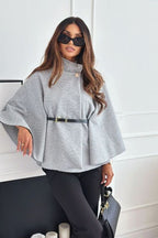 Maria Cape Belt Coat
