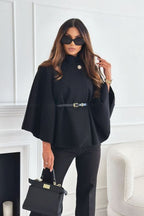Maria Cape Belt Coat