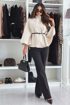 Maria Cape Belt Coat