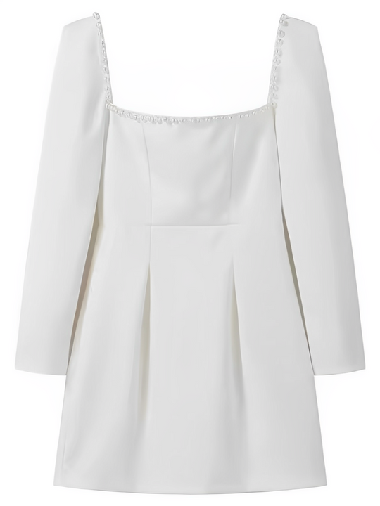 Amie | Mini Pearl Dress