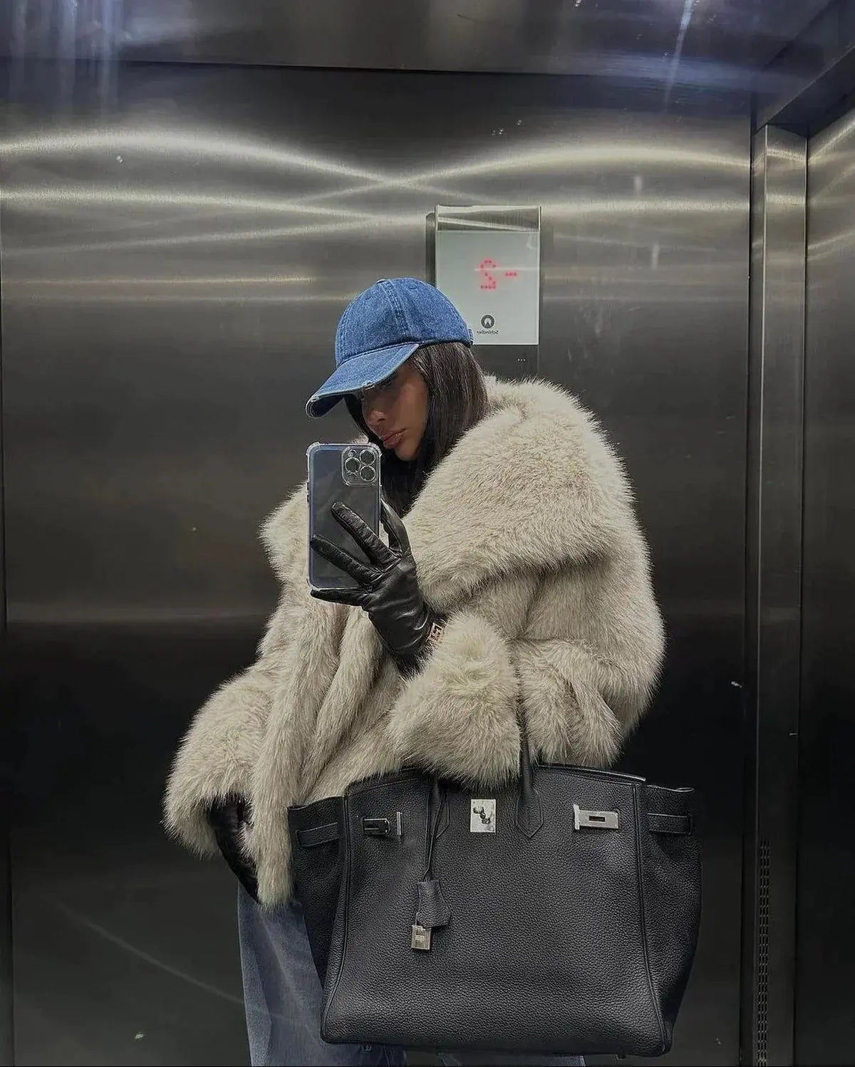 Becca fur coat