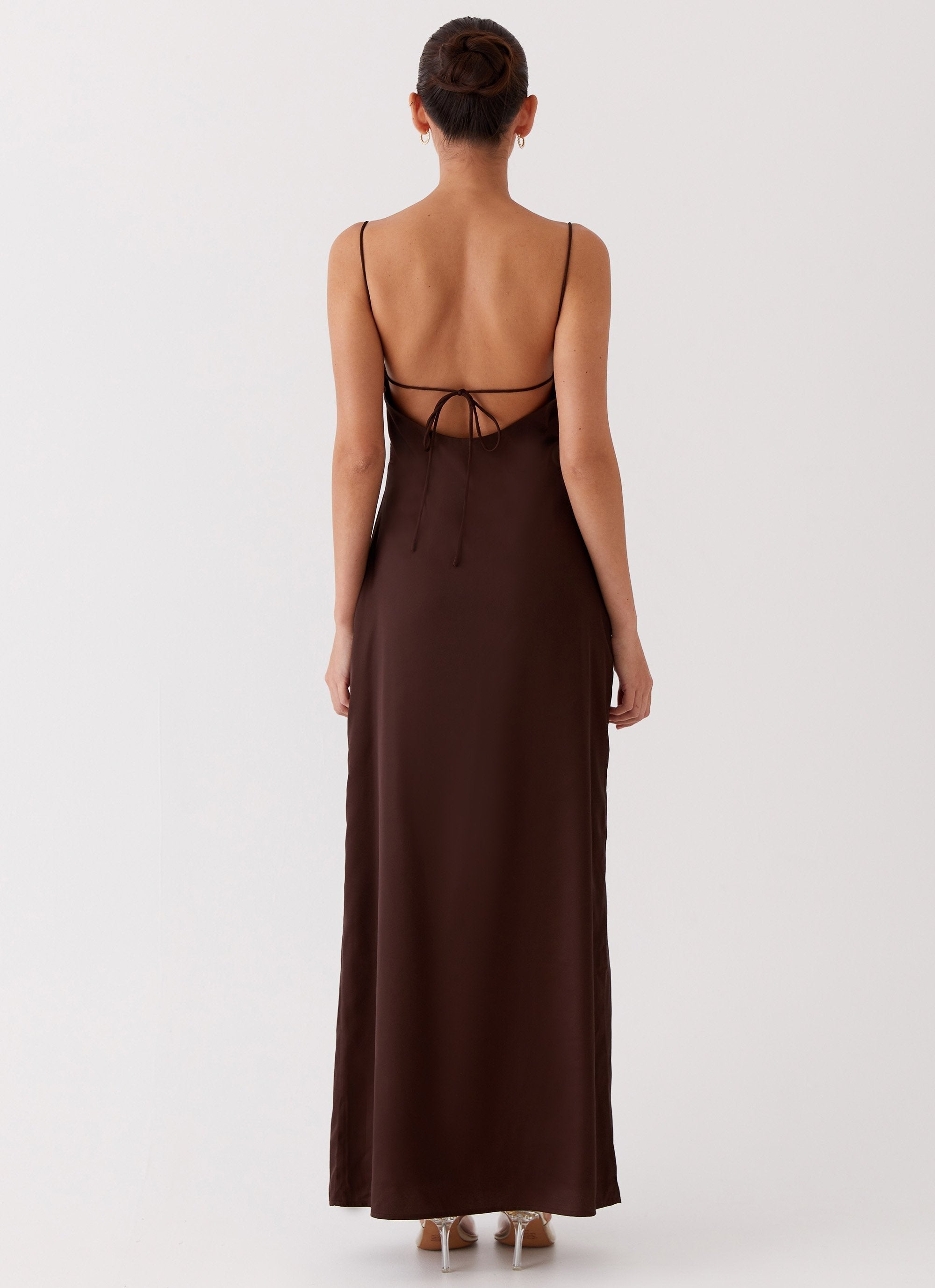 Lola Satin Lace Dress