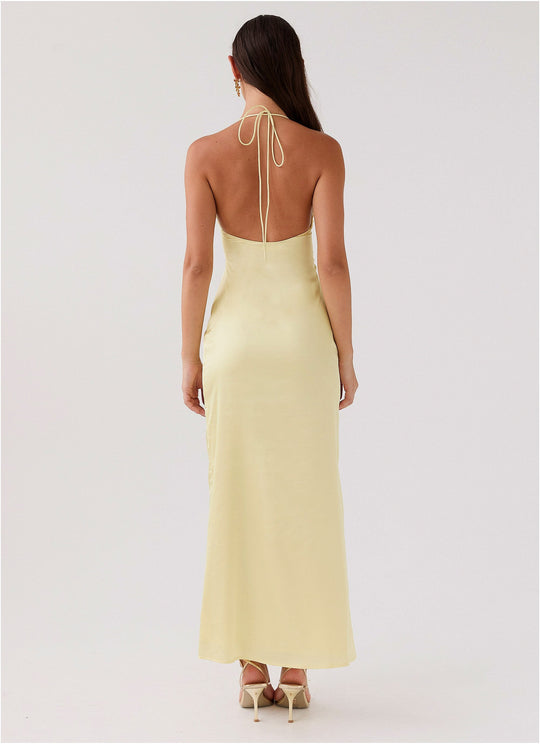 Lola Satin Lace Dress