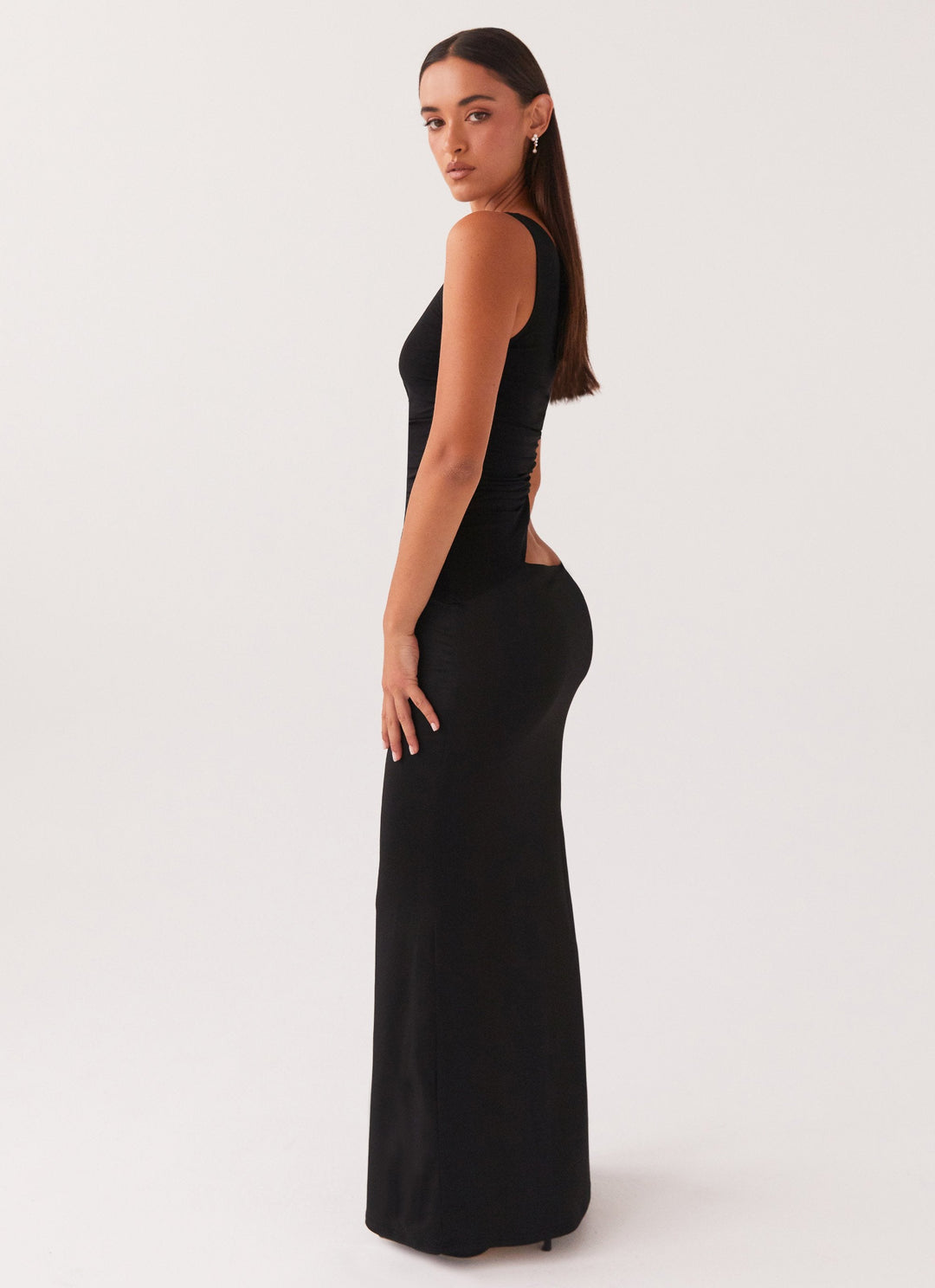 Leniora One Shoulder Maxi Dress
