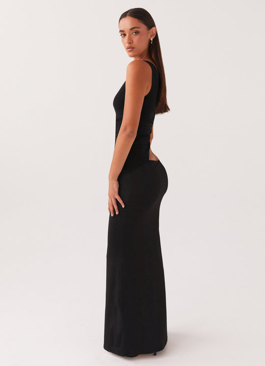 Leniora One Shoulder Maxi Dress