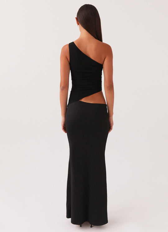 Leniora One Shoulder Maxi Dress
