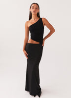 Leniora One Shoulder Maxi Dress