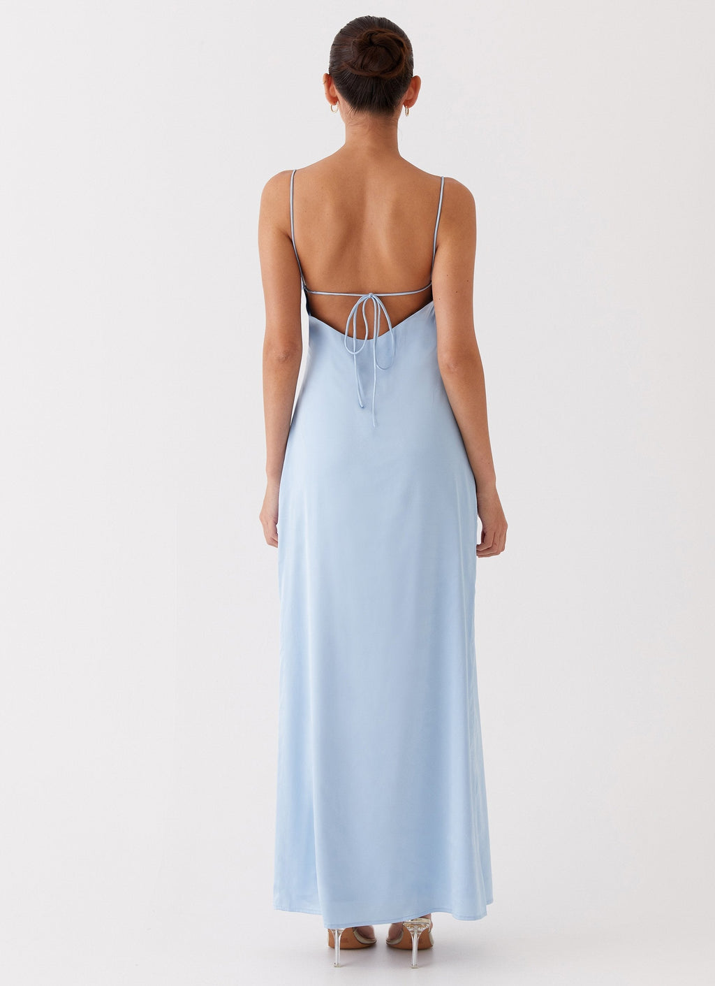Lola Satin Lace Dress