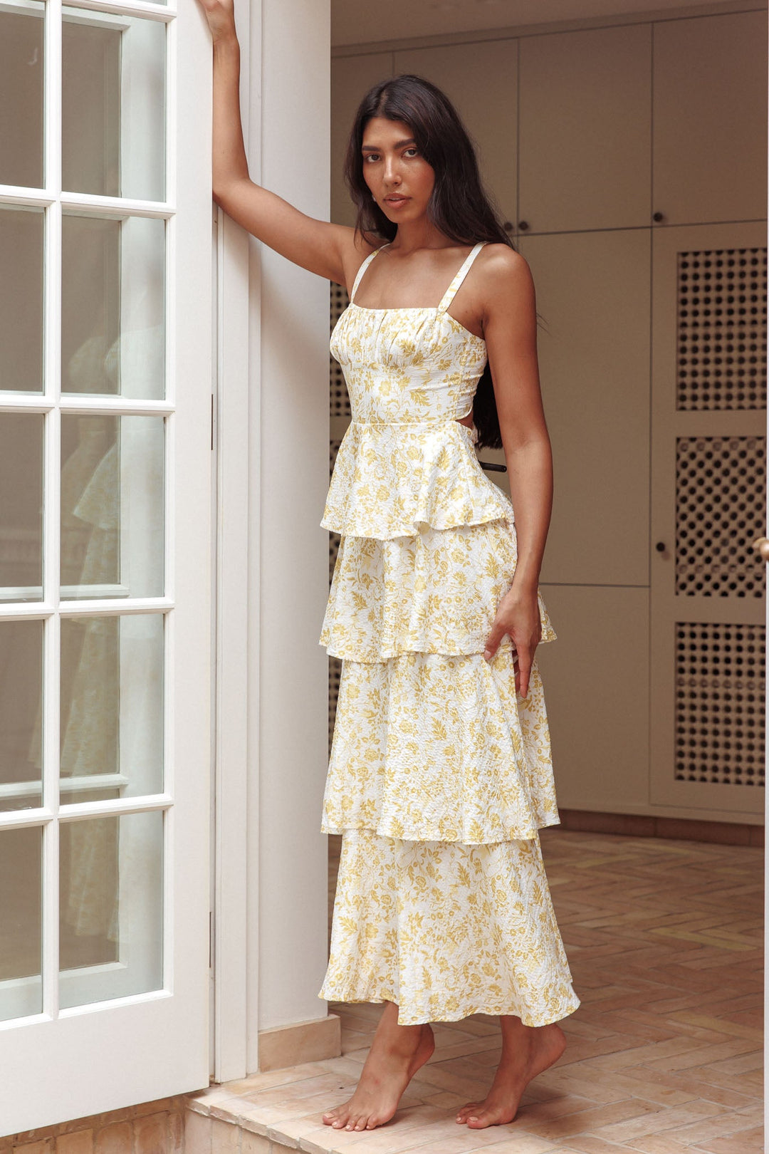 Mathilda Midi Floral Dress