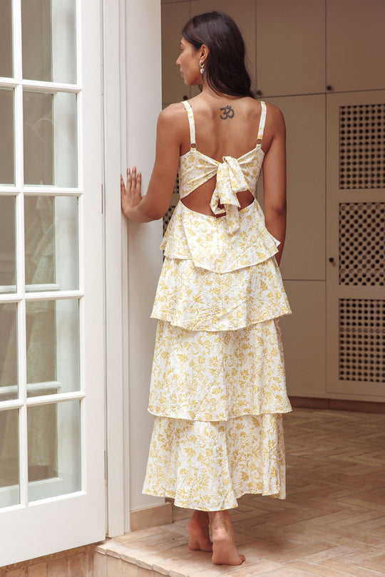 Mathilda Midi Floral Dress
