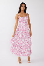 Mathilda Midi Floral Dress