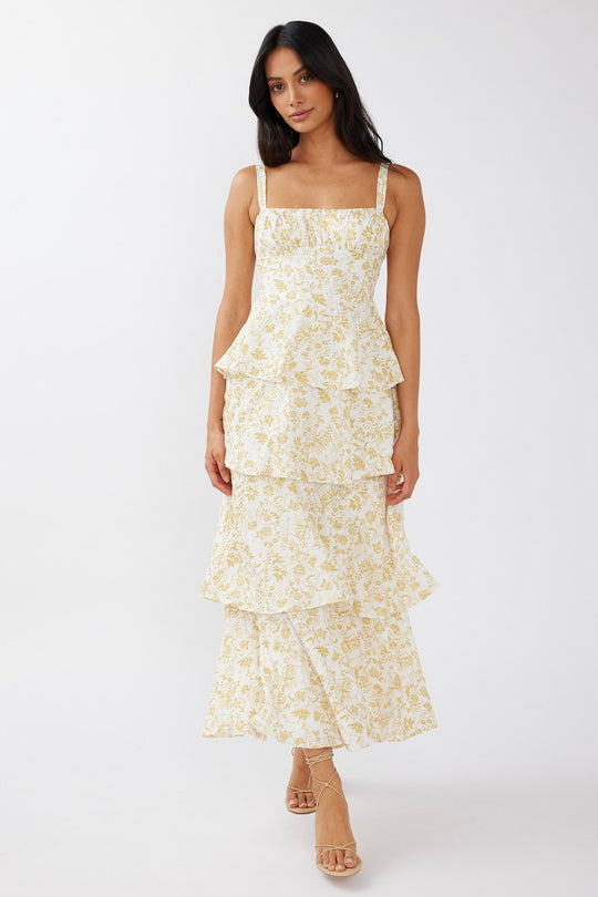 Mathilda Midi Floral Dress