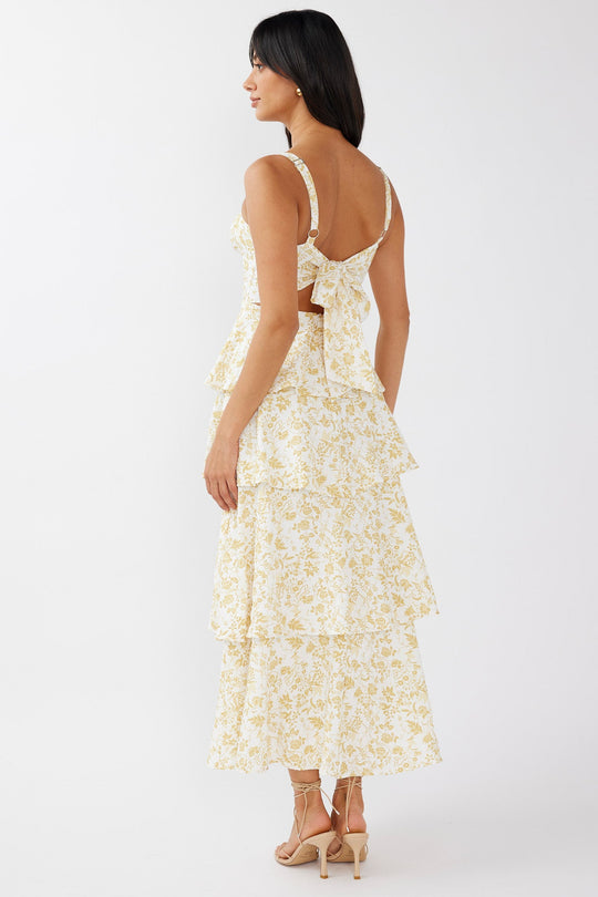 Mathilda Midi Floral Dress
