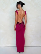 Valentina V-day Maxi Dress