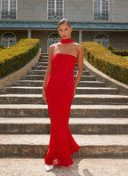 Chelsy Maxi Dress Red