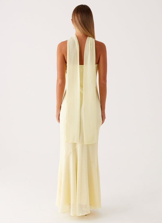 Chelsy Maxi Dress Yellow