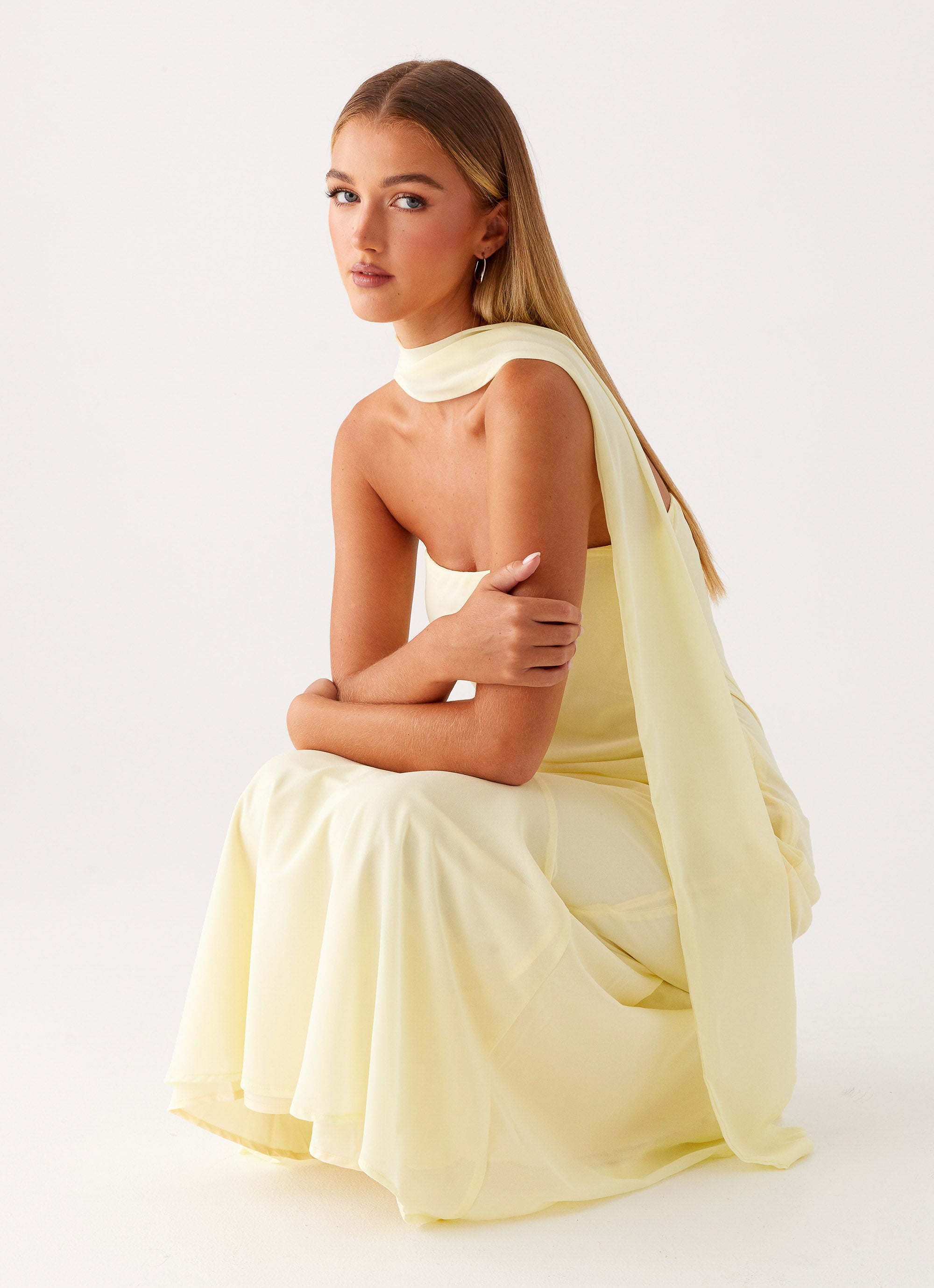 Chelsy Maxi Dress Yellow