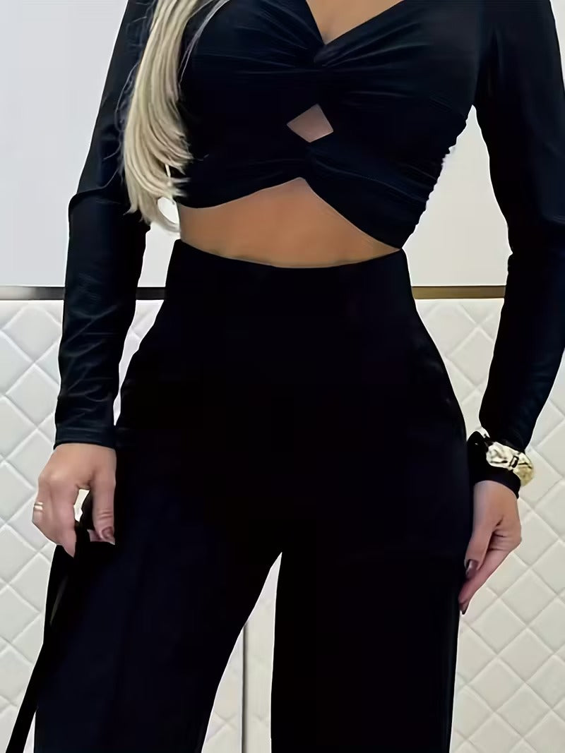 Maya Wide-Leg Pants