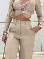 Maya Wide-Leg Pants