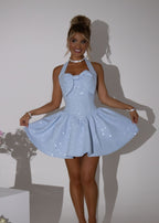 Winnie Bow Mini Dress