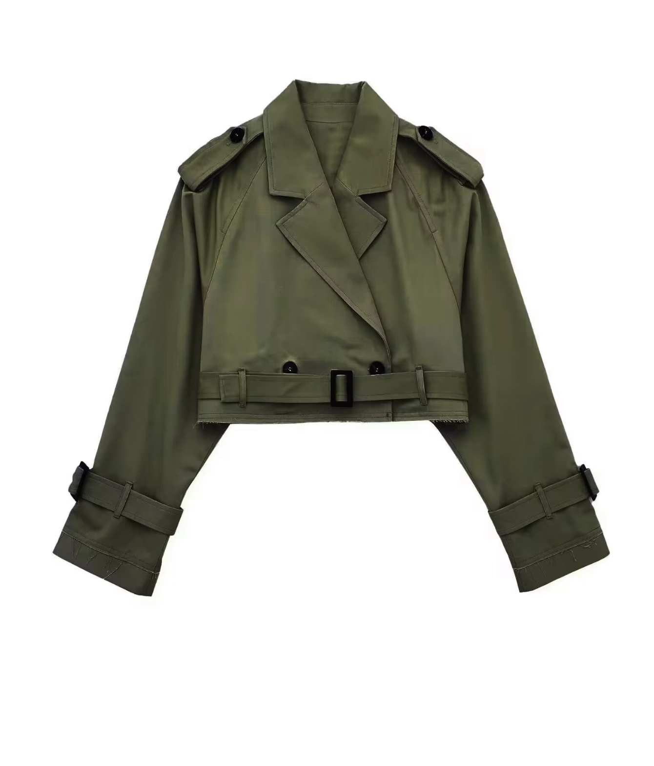 Audrey Cropped Trench Coat™