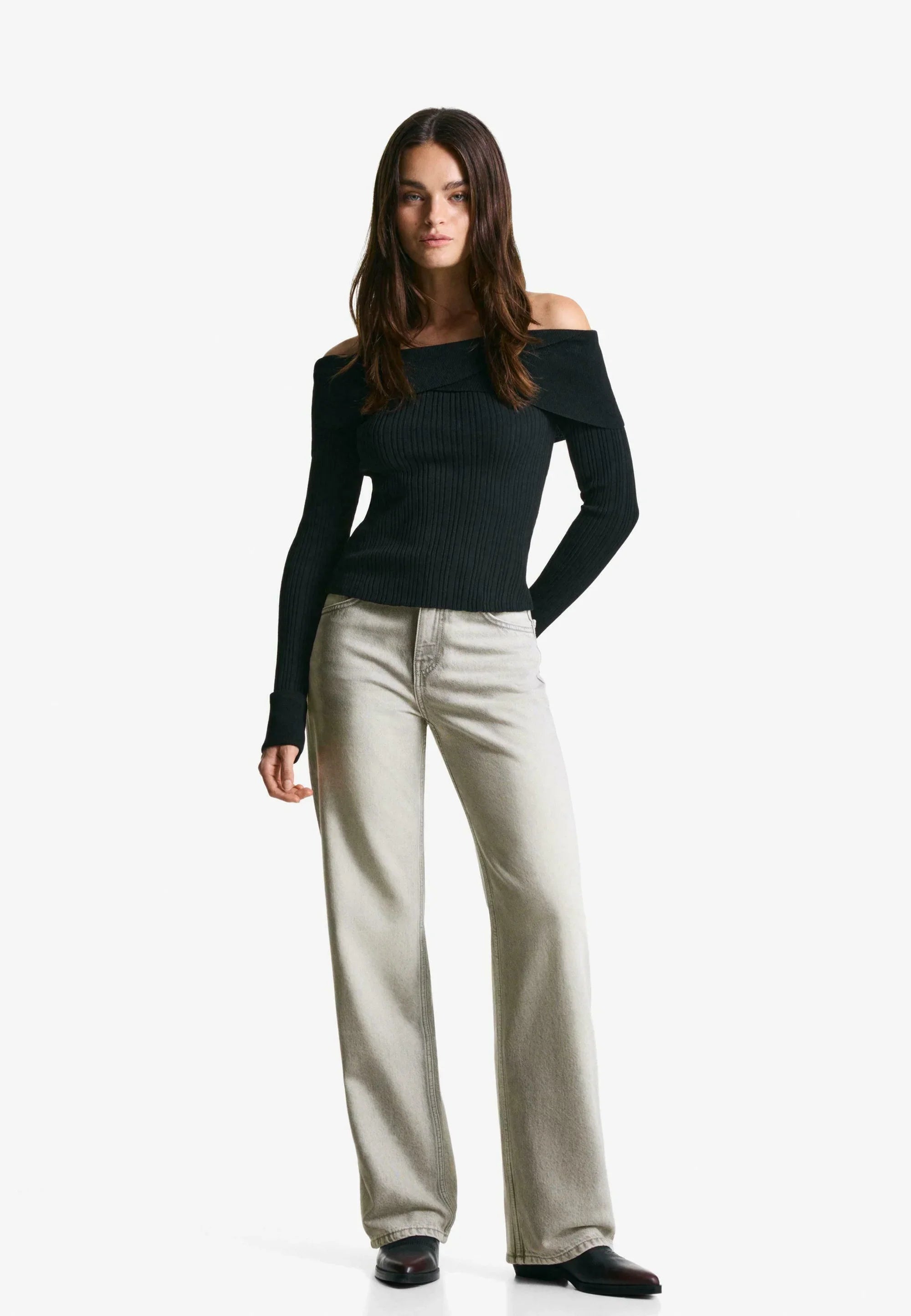 Laura Wide Straight Leg Jeans