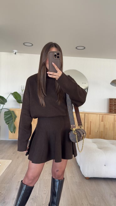 Ilayda Mini Sweater Dress