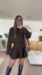 Ilayda Mini Sweater Dress