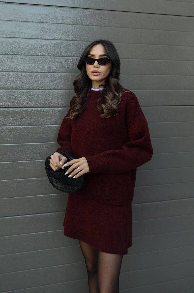 Nadia Knit & Mini Skirt
