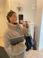 Caroline Teddy Fleece Coat