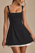 Susan Bow Mini Dress