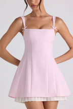 Susan Bow Mini Dress