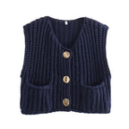 Bo | Knitted style vest