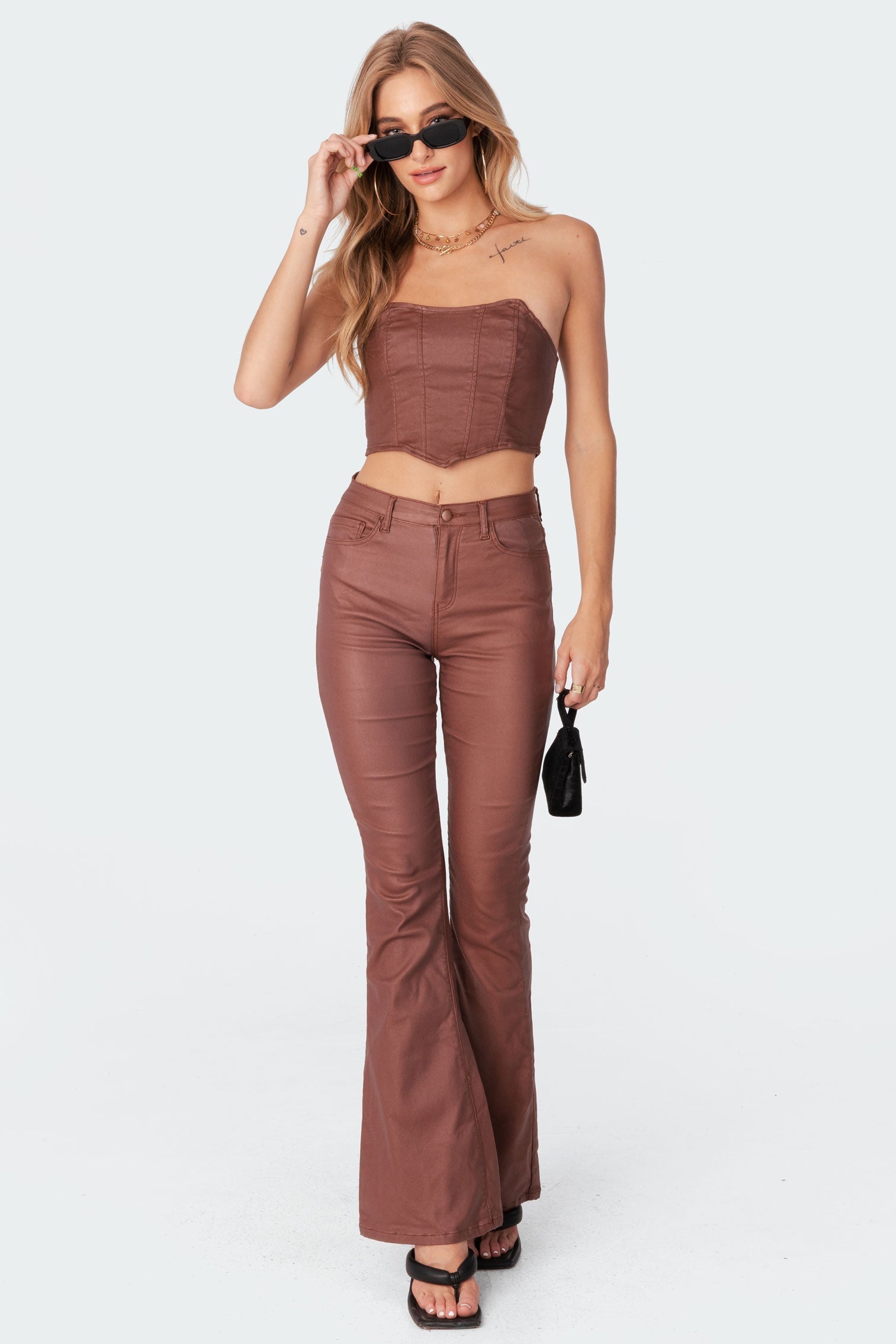 Sammy Leather Jeans