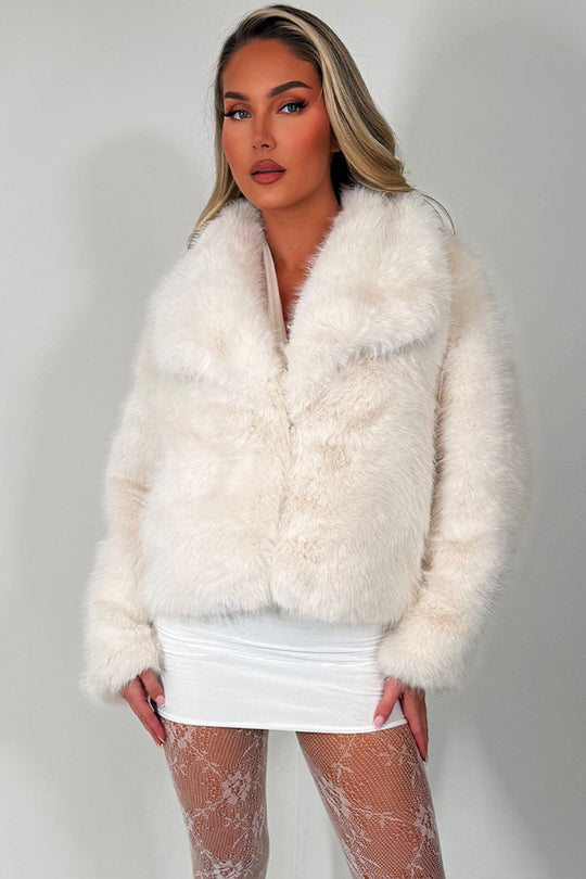 Jessica Faux Fur Coat