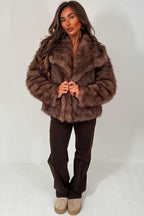 Jessica Faux Fur Coat