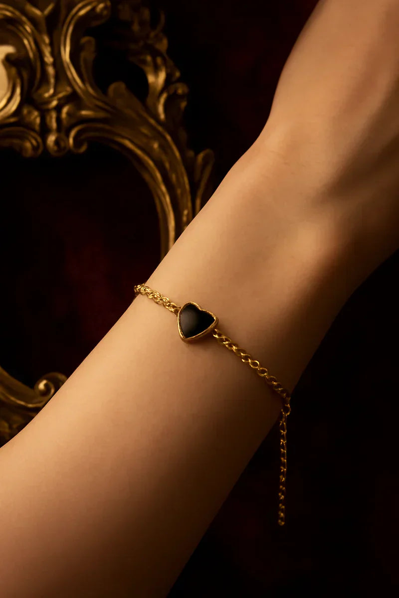 Lumière D’or Gemstone Bracelet - 24k Gold
